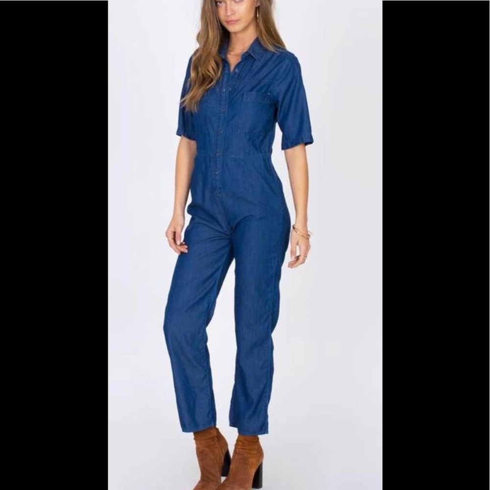 Women’s Amuse Society Jump for Love Jumper - Indigo size small